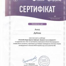 Дубовая Анна Ивановна